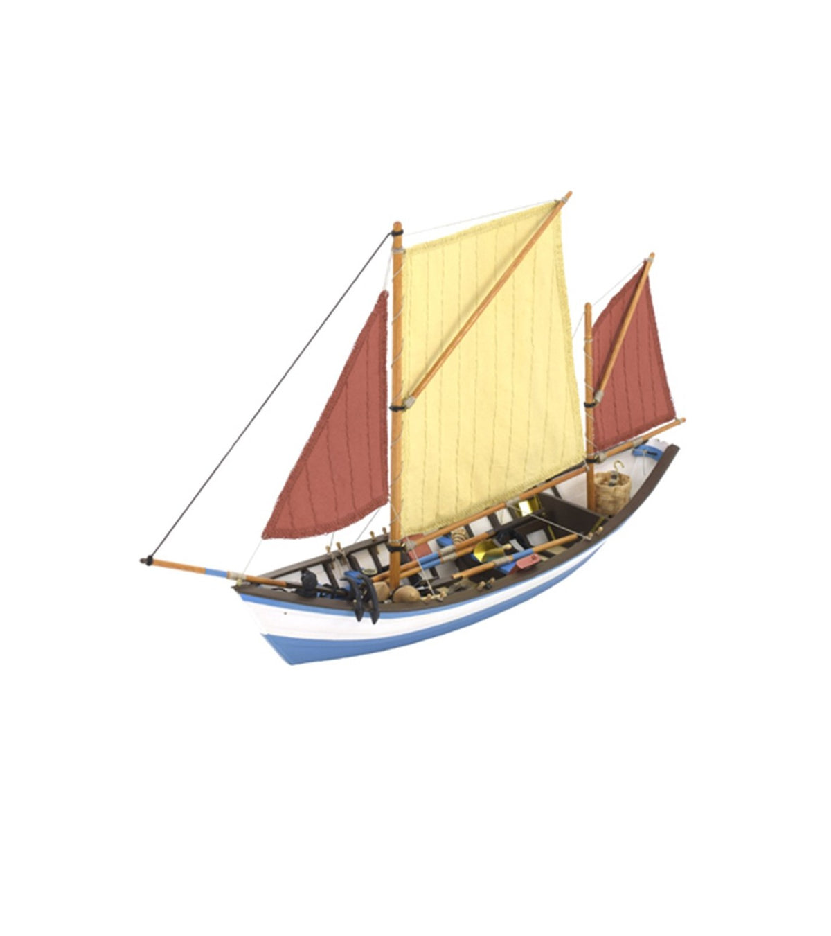 Doris Saint-Malo. 1:20 Wooden Model Fishing Boat Kit