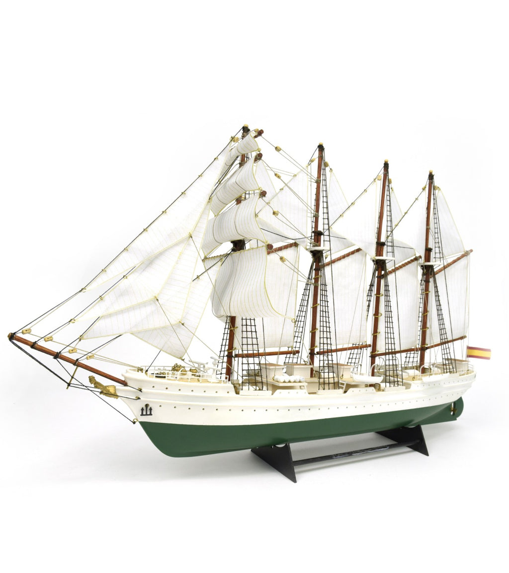 Training Ship Juan Sebasti&aacute;n Elcano &amp; Esmeralda. 1:250 Wooden and Plastic Model Ship Kit