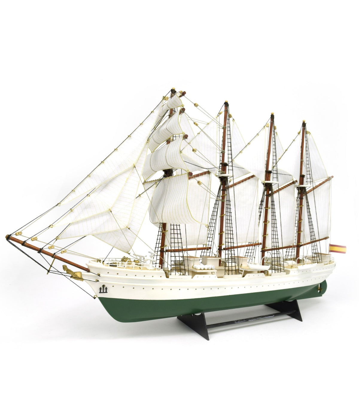 Training Ship Juan Sebasti&aacute;n Elcano &amp; Esmeralda. 1:250 Wooden and Plastic Model Ship Kit