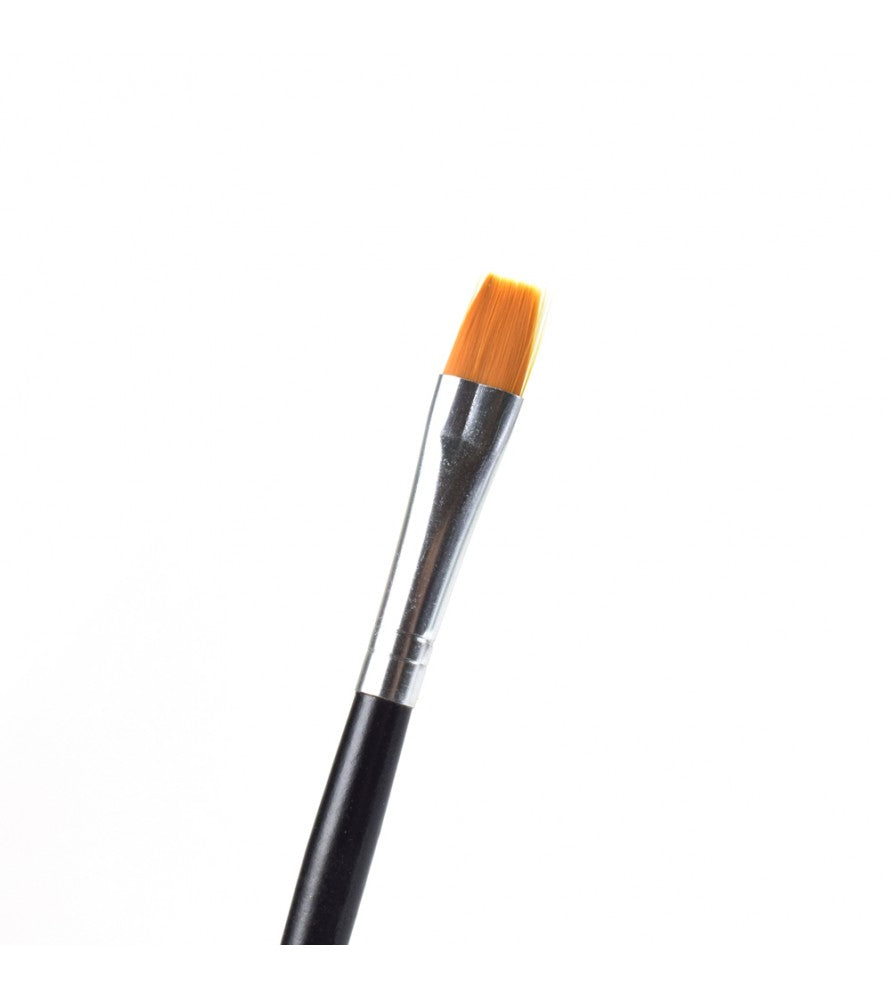 Synthetic Hair Flat Brush 12