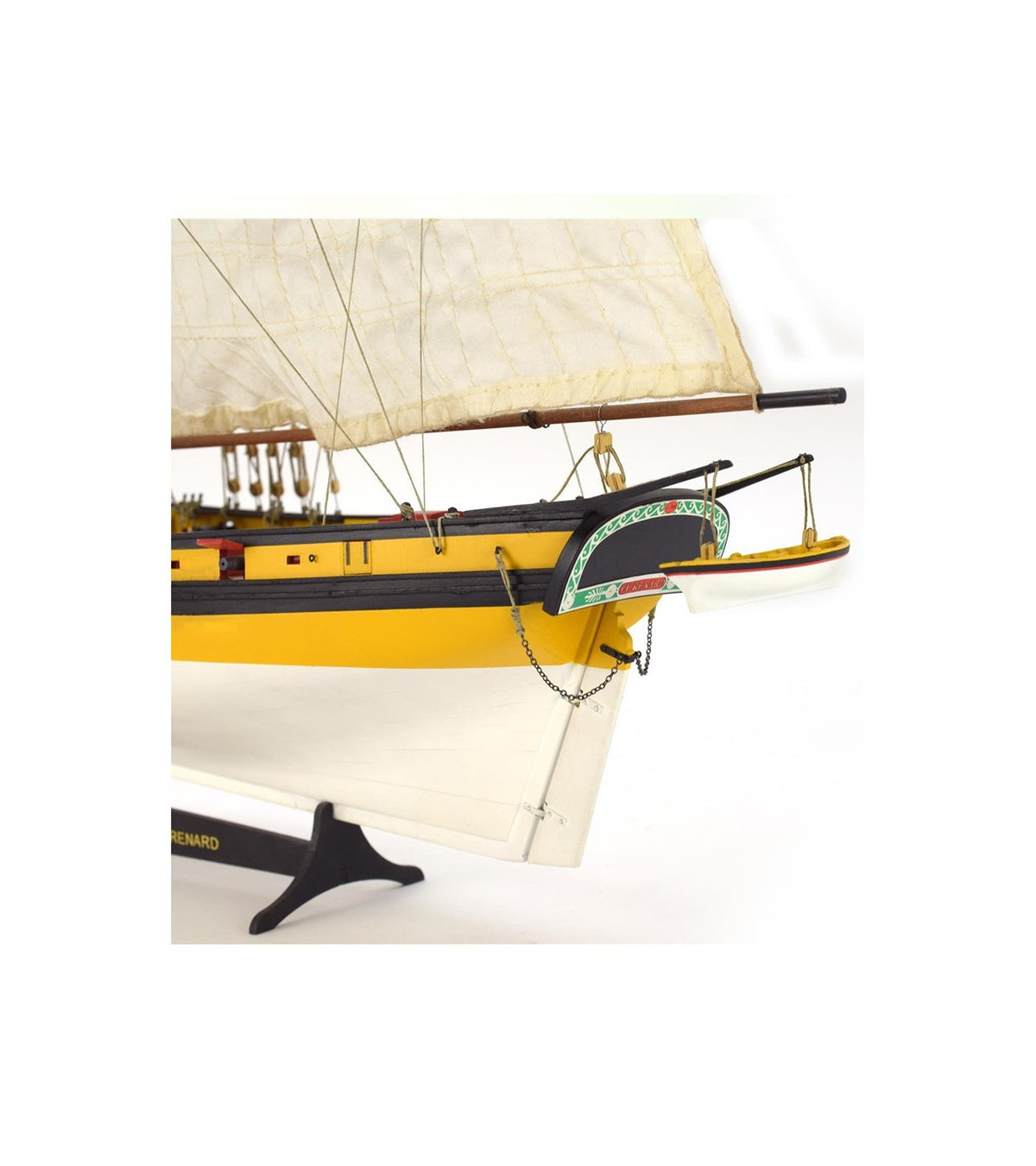 Corsair Cutter Le Renard. 1:50 Wooden Model Ship Kit