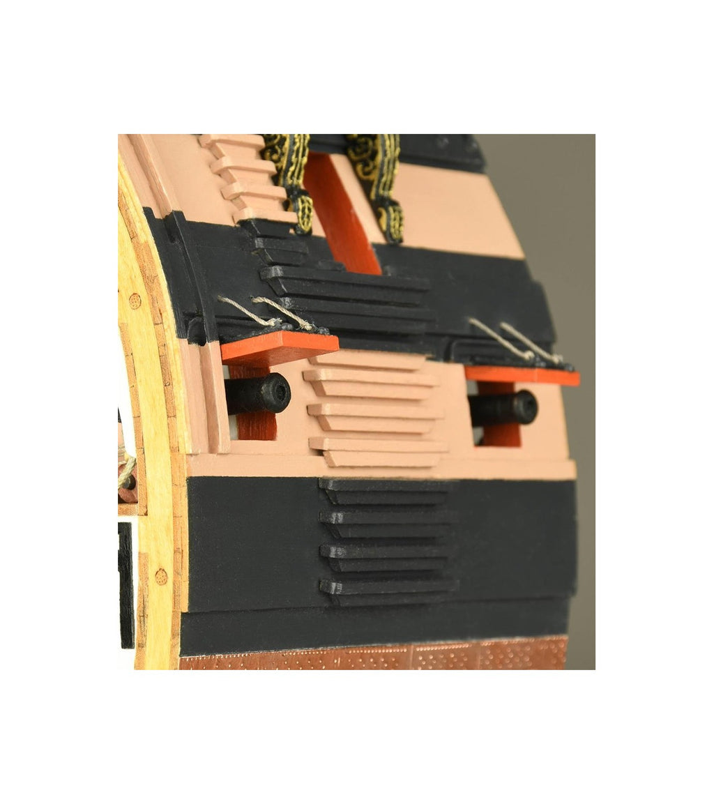 HMS Victory's Cross-Section. 1:72 Wooden Model Ship Kit