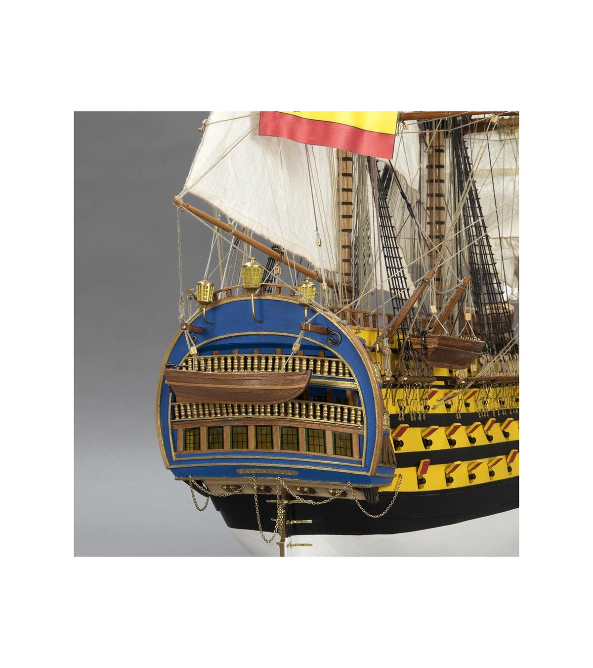 Ship of the Line Santa Ana. Wooden Model Ship Kit