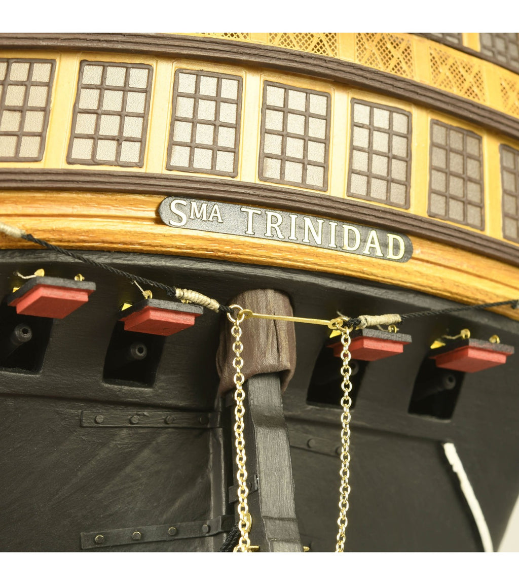 Ship of the Line Sant&iacute;sima TriNi&ntilde;ad 1:84. Wooden Model Ship Kit