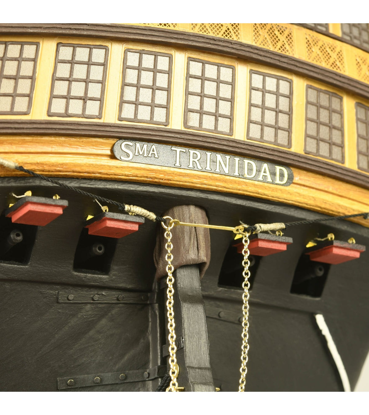Ship of the Line Sant&iacute;sima TriNi&ntilde;ad 1:84. Wooden Model Ship Kit