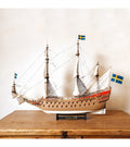 Gift Pack with Ship Model, Paints and Tools: Warship Vasa