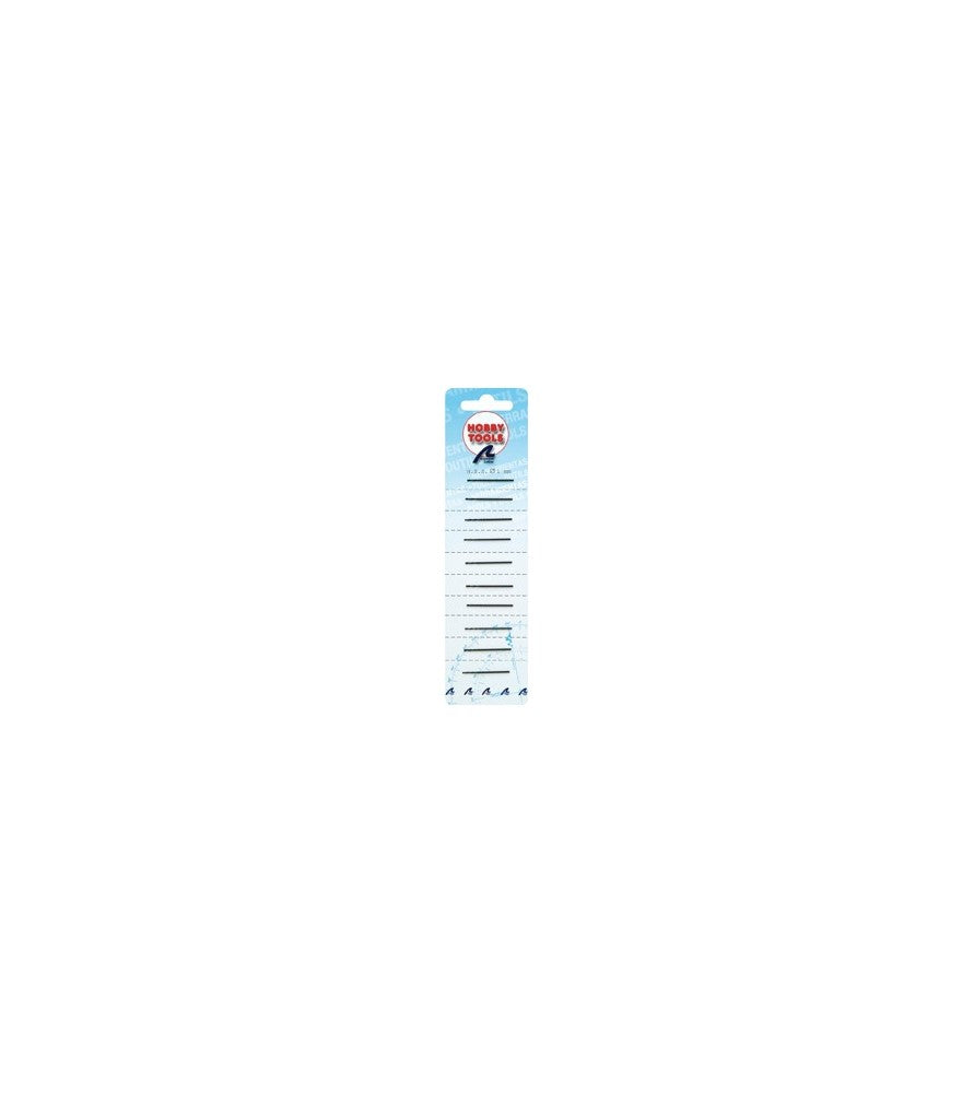 Set of 10 Mini Bits 1 mm for Drills