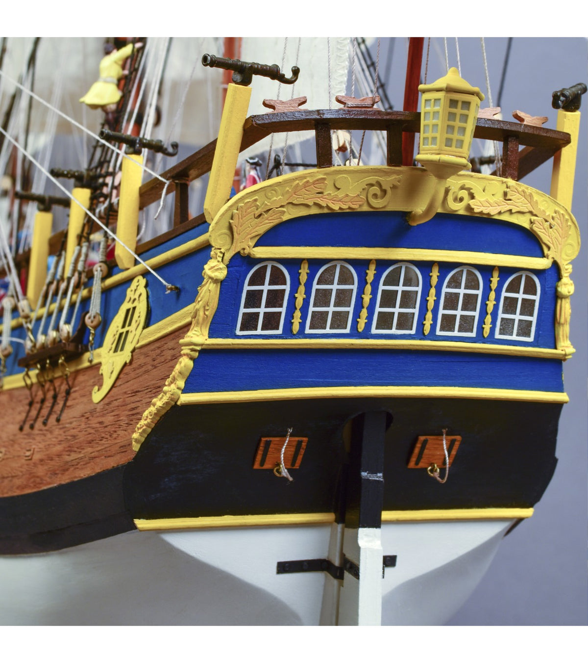 Vessel HMS Endeavour. 1:65 Wooden Model Ship Kit