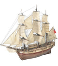 Merchant Vessel HMS Bounty. 1:48 Wooden Model Ship Kit