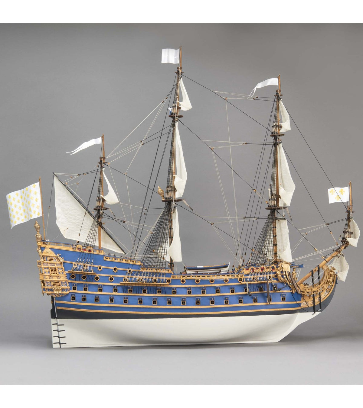 Warship Soleil Royal. 1:72 Wooden Model Ship Kit