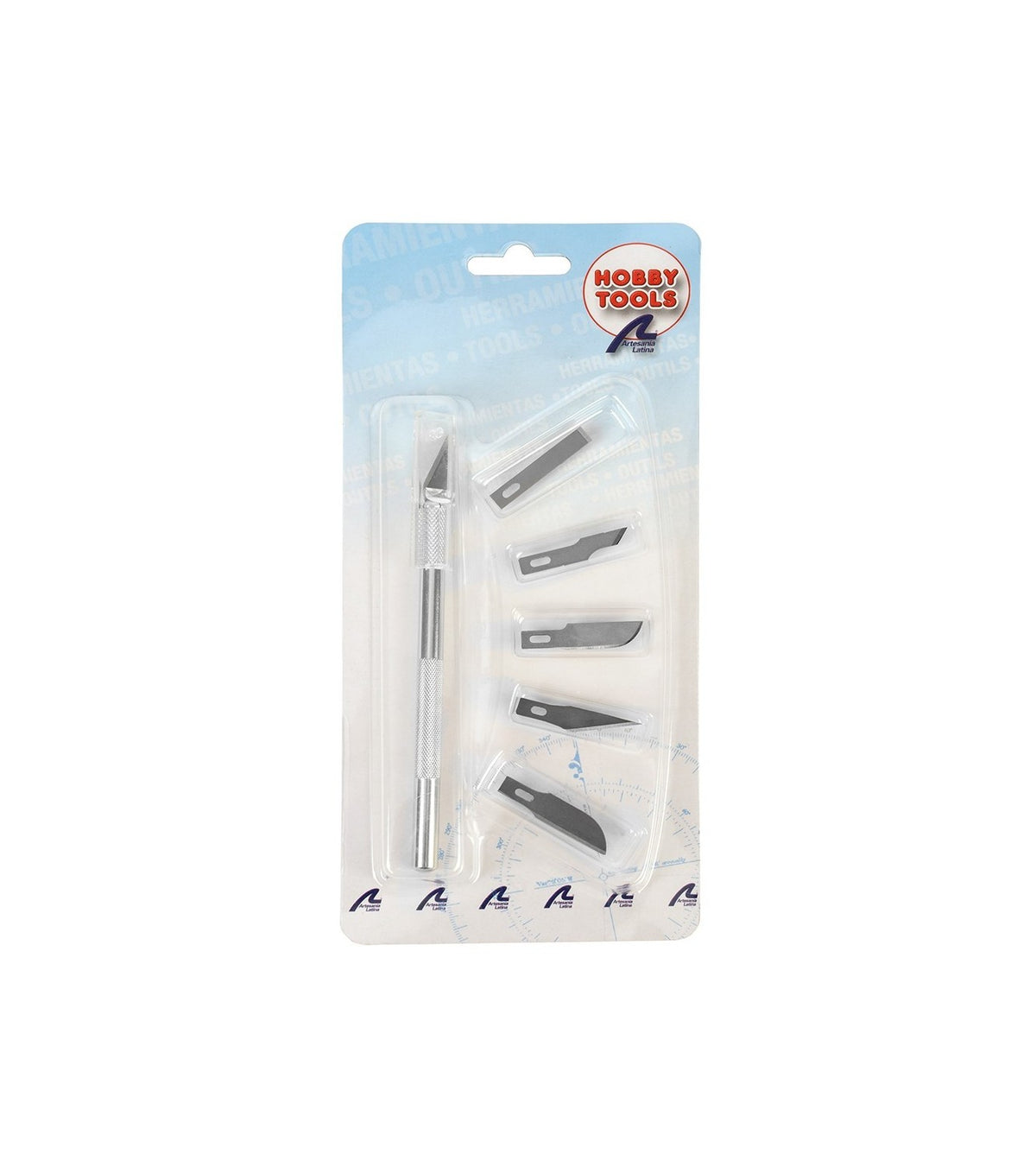 No.1 Scalpel Type Cutter with 6 Blades