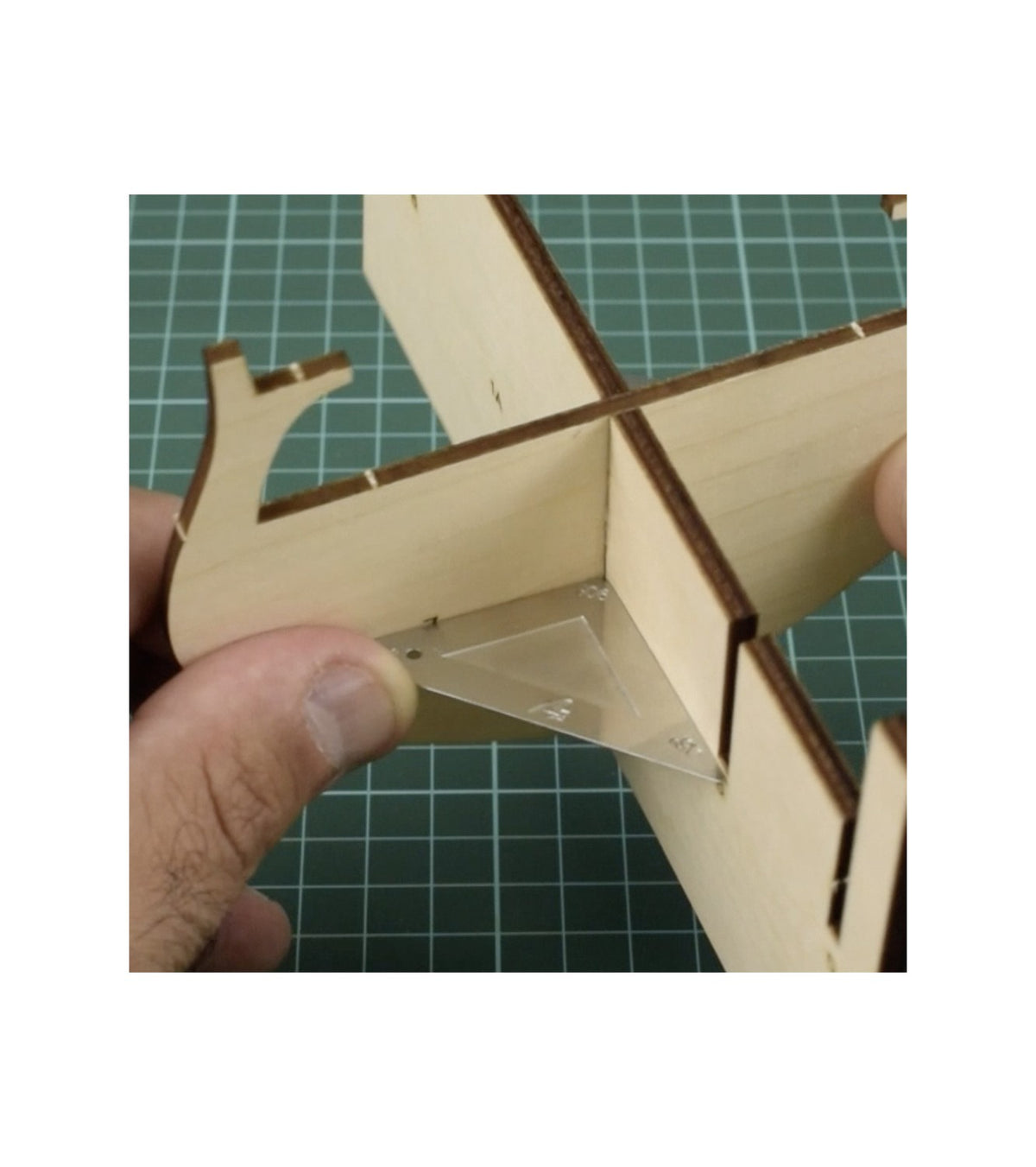 Micro Drawing Set for Modeling: Rulers, Triangles &amp; Protractor