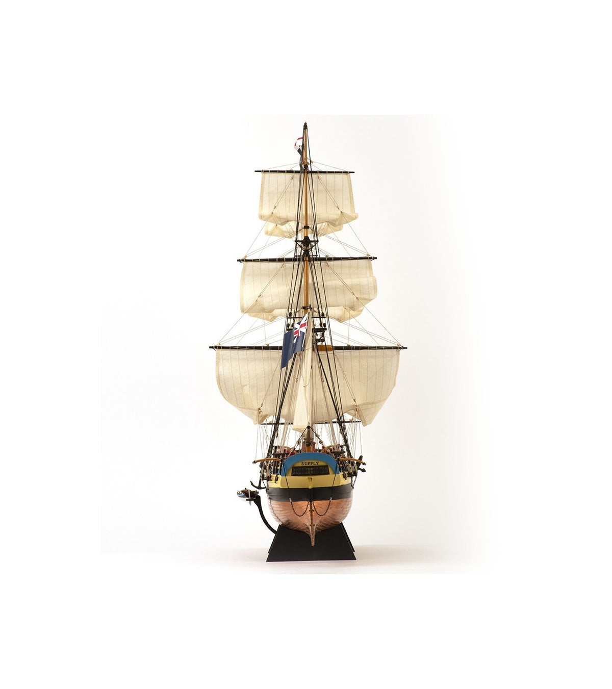 First Fleet Brig HMS Supply. 1:50 Wooden Model Ship Kit
