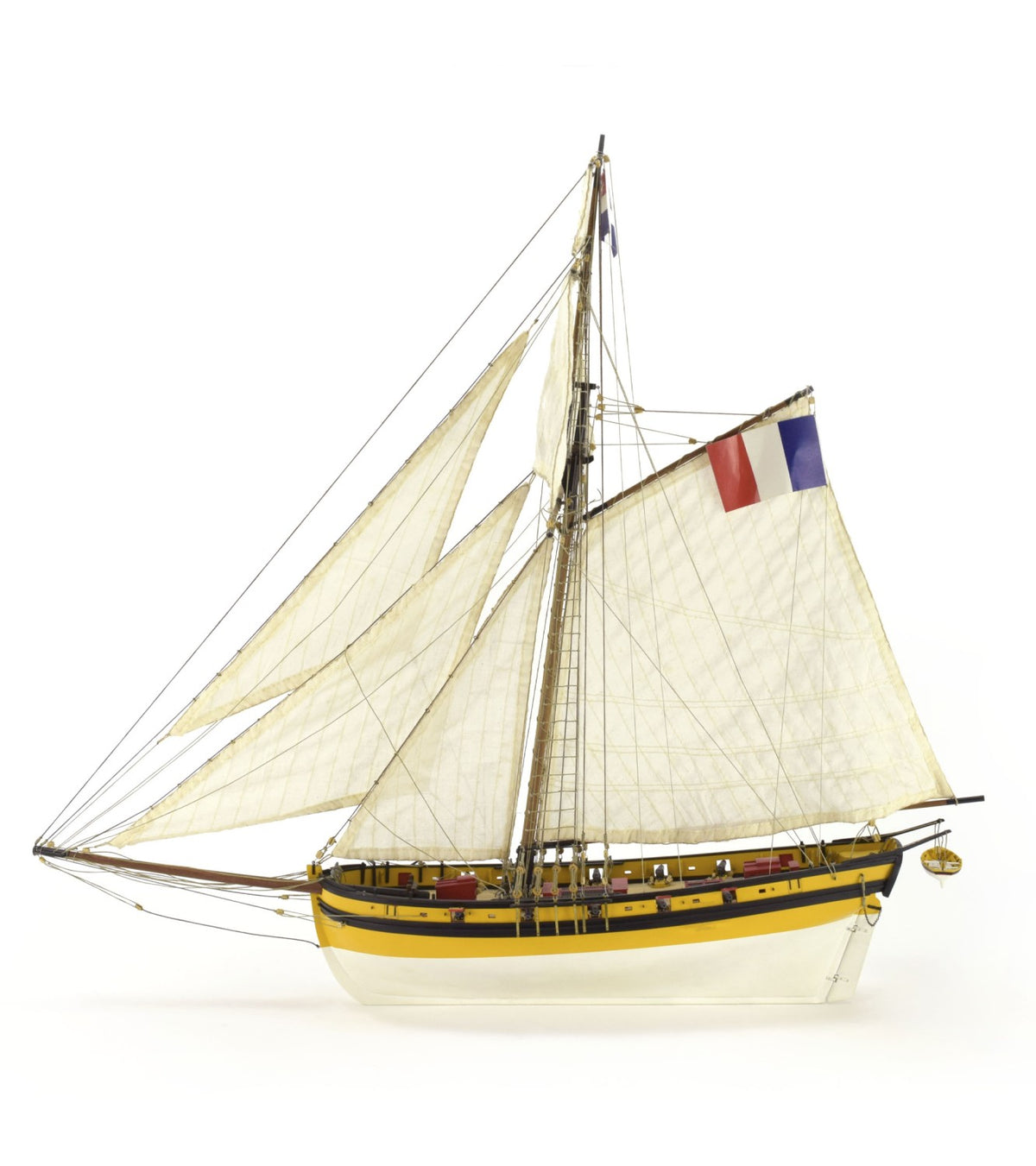 Corsair Cutter Le Renard. 1:50 Wooden Model Ship Kit