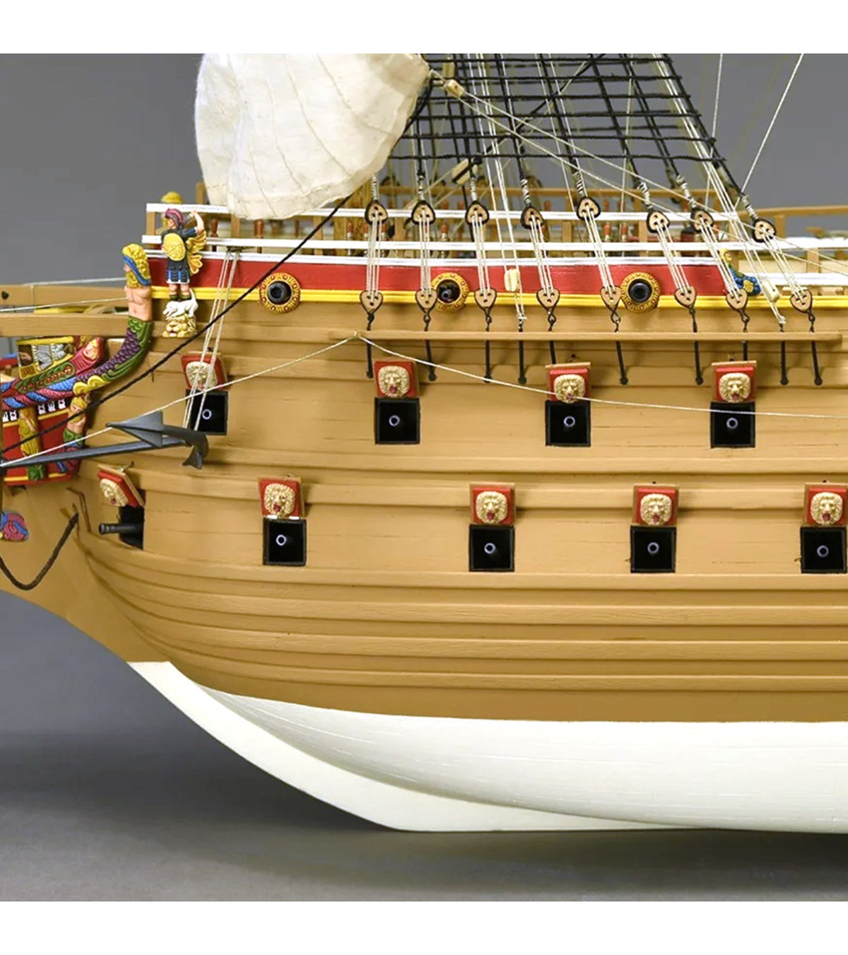 Warship Vasa. 1:65 Wooden Model Ship Kit