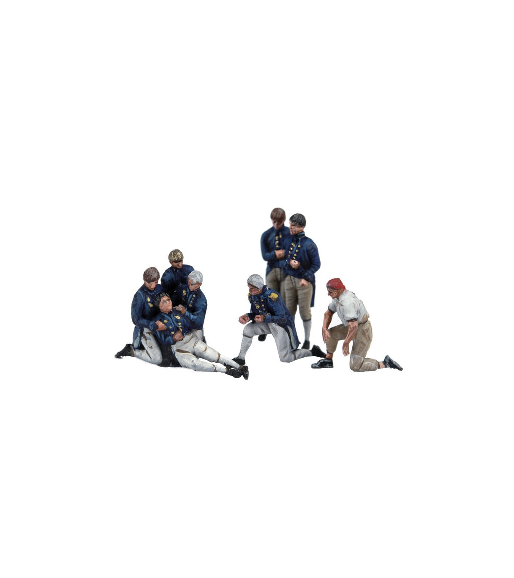 New Set of 19 Metal Figures for Ships British Royal Navy