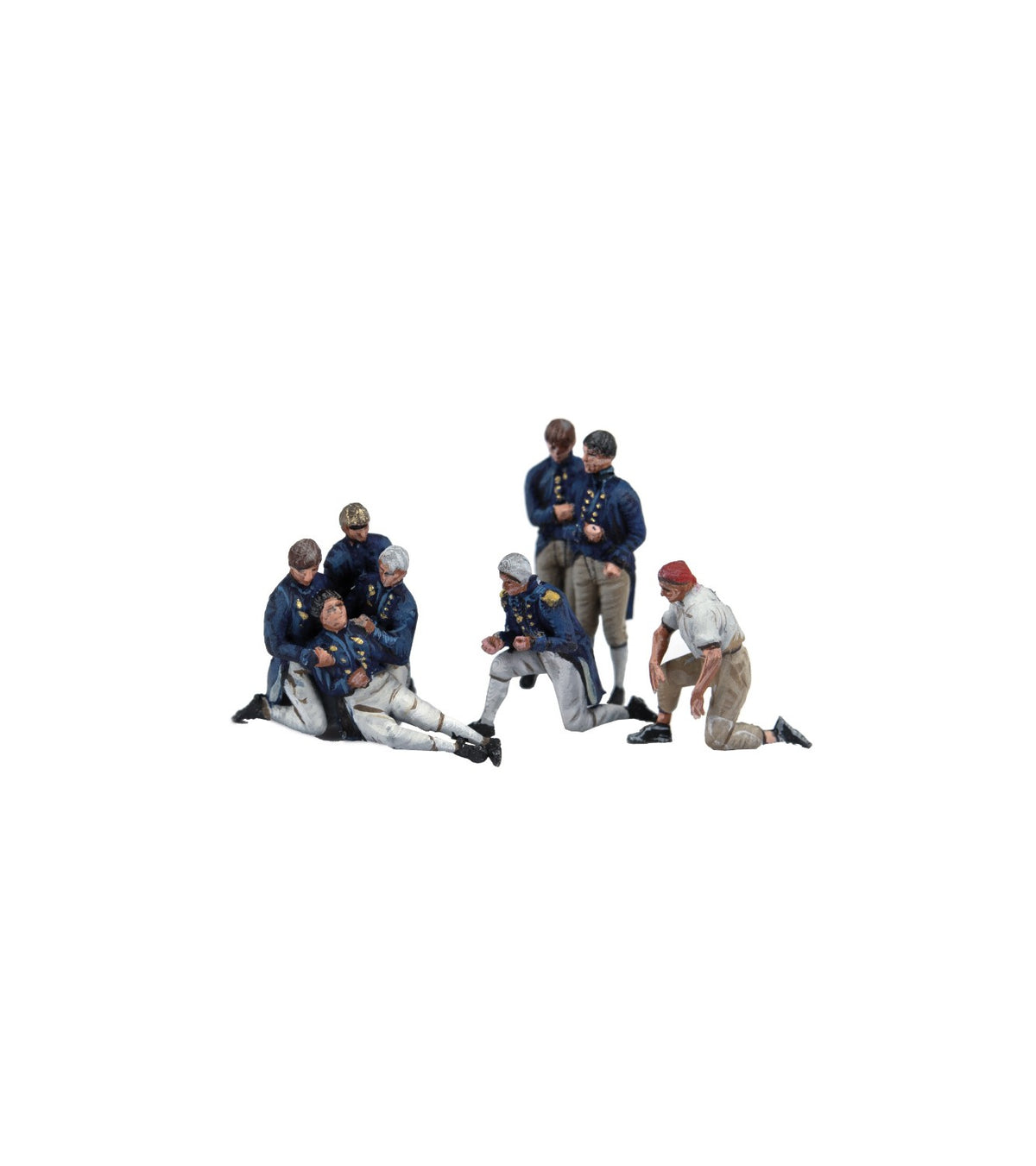 New Set of 19 Metal Figures for Ships British Royal Navy