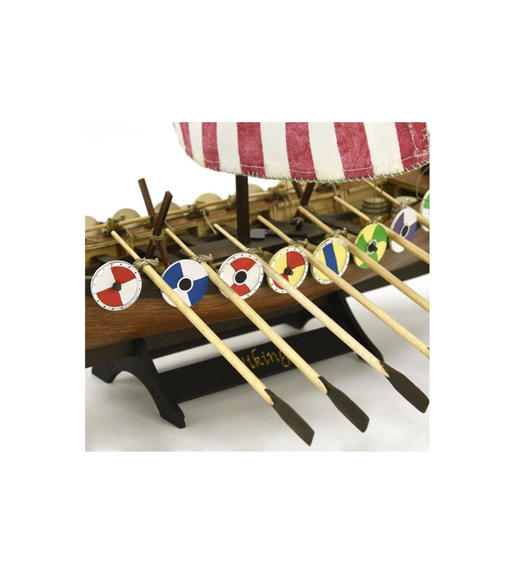 Drakkar Viking. 1:75 Wooden Model Ship Kit