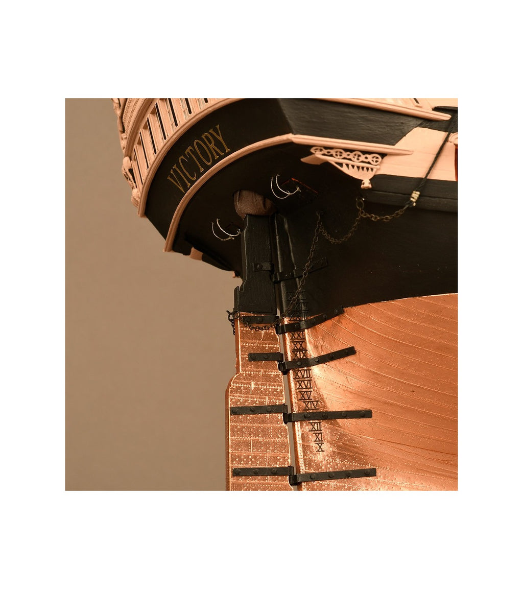 HMS VICTORY Ship of the Line Trafalgar 1805 - 1:84 - Wooden Scale Model Ship