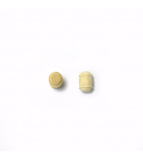 Barrel in Boxwood of 8 mm (4 Units) for Ship Modeling