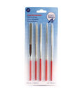 Set of 5 Diamond Files Size 140mm