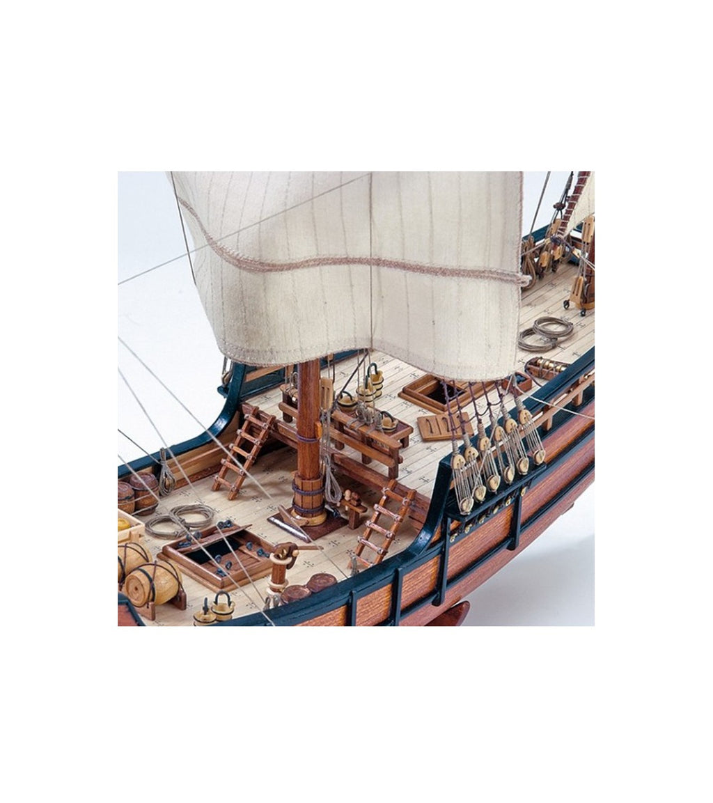 Caravel La Pinta. 1:65 Wooden Model Ship Kit