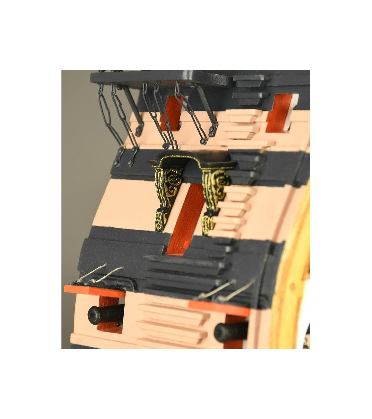 HMS Victory's Cross-Section. 1:72 Wooden Model Ship Kit