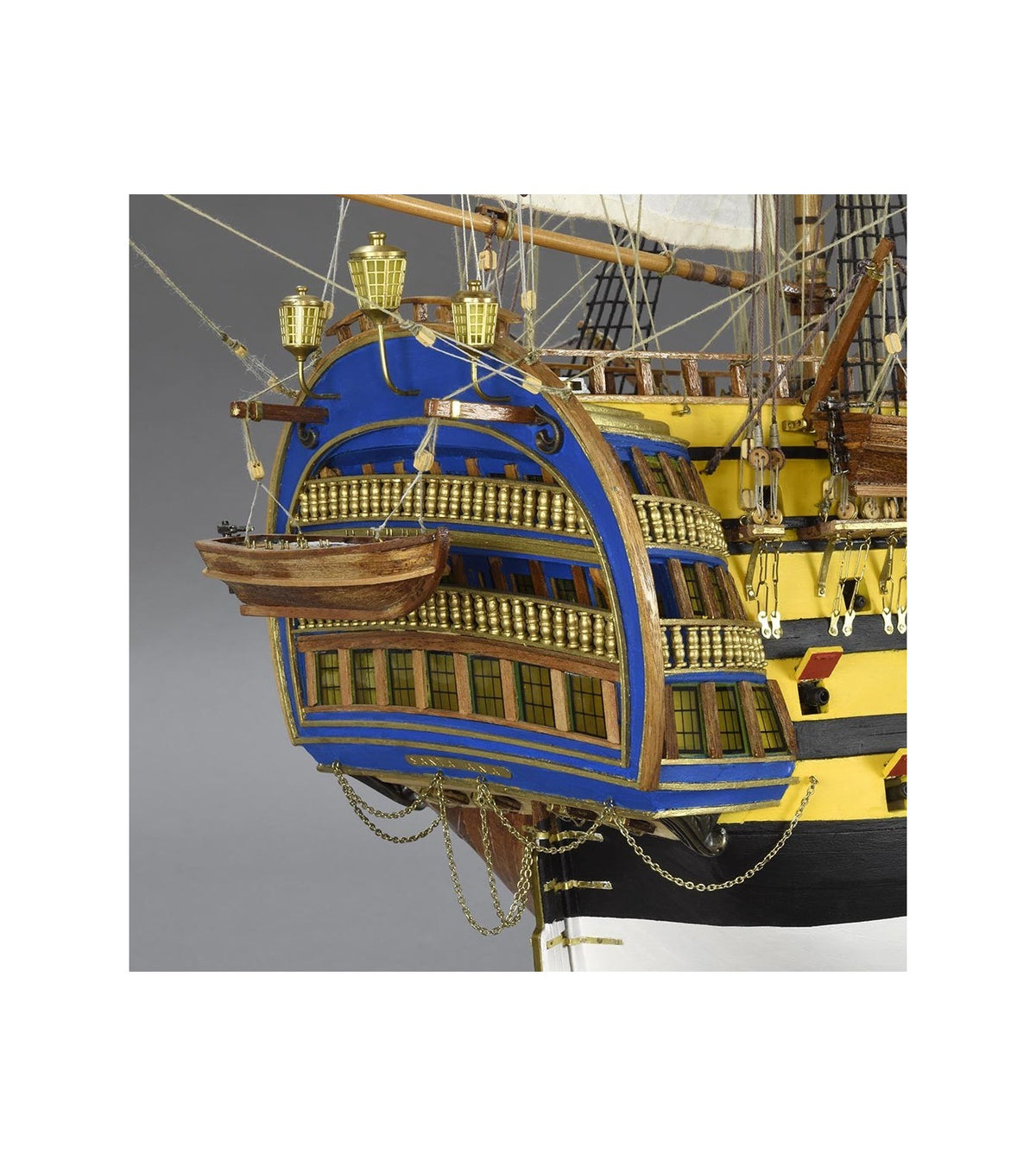 Ship of the Line Santa Ana. Wooden Model Ship Kit