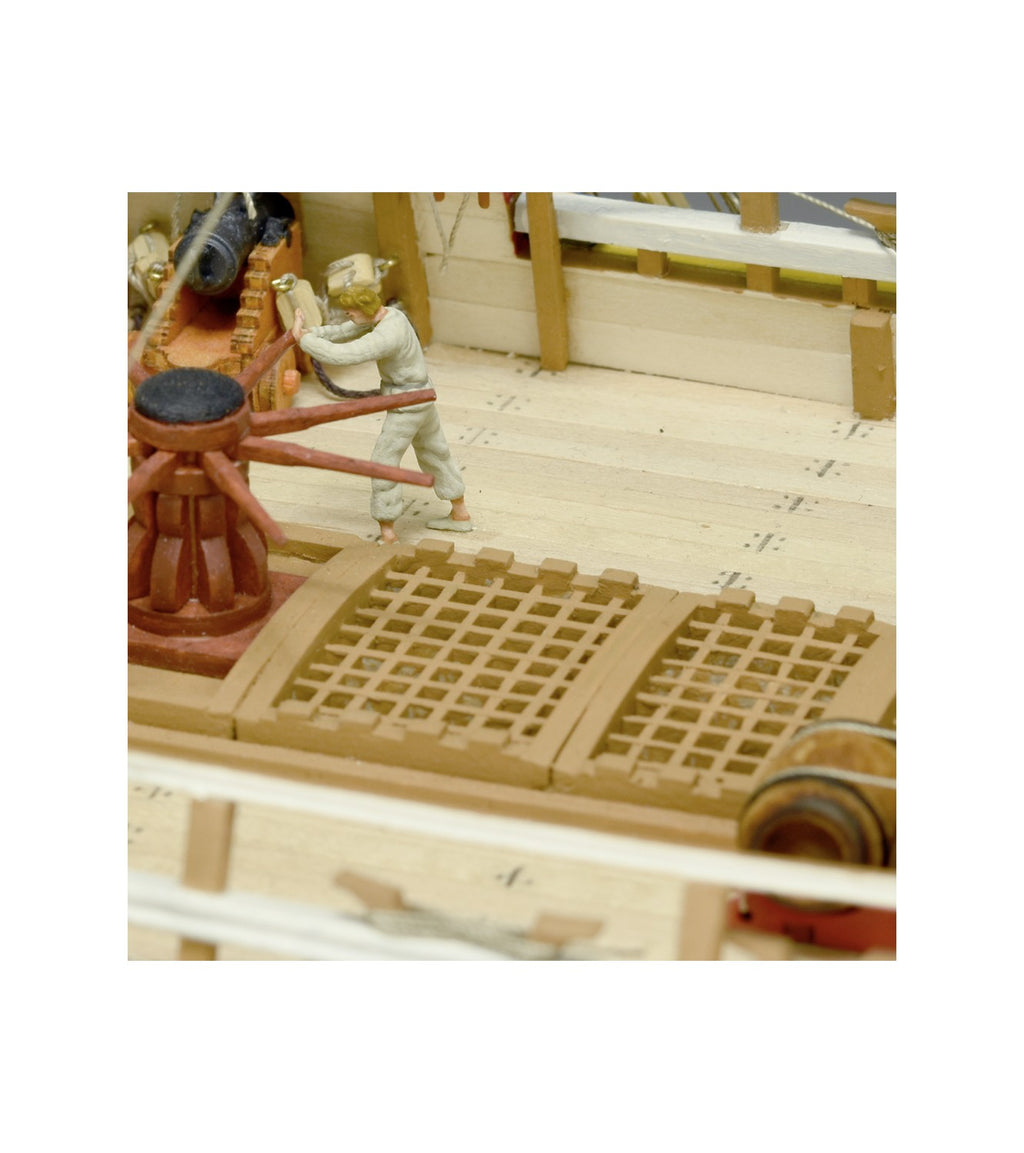 Grating in Birch Wood 55 mm (30 Units) for Ship Modeling