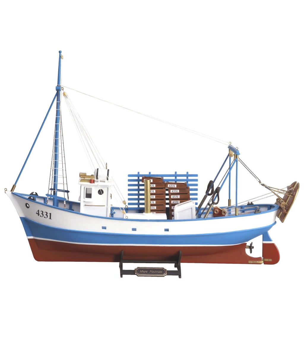 Mare Nostrum. 1:35 Wooden Model Fishing Ship Kit