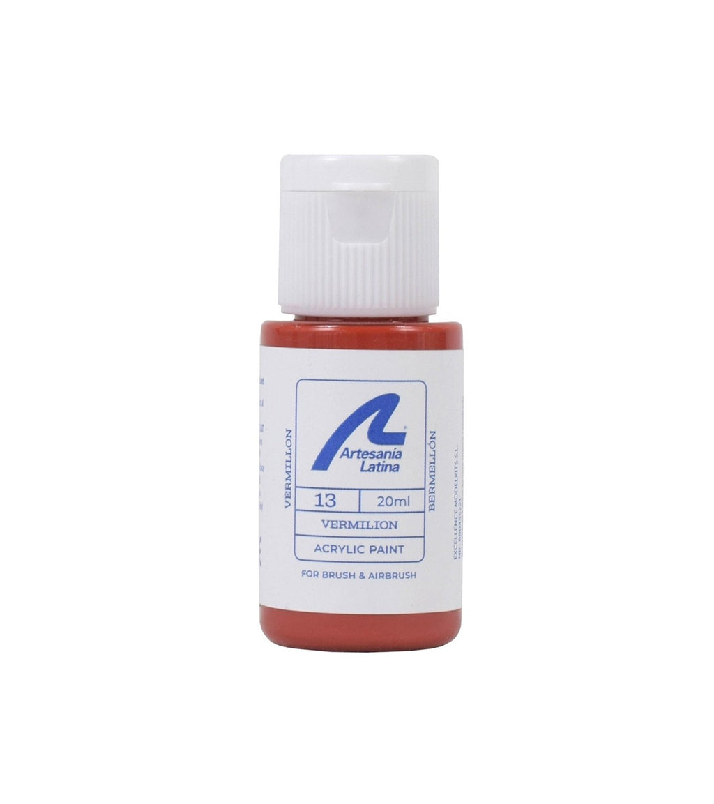 Water-Based Paint: Vermilion (20 ml)