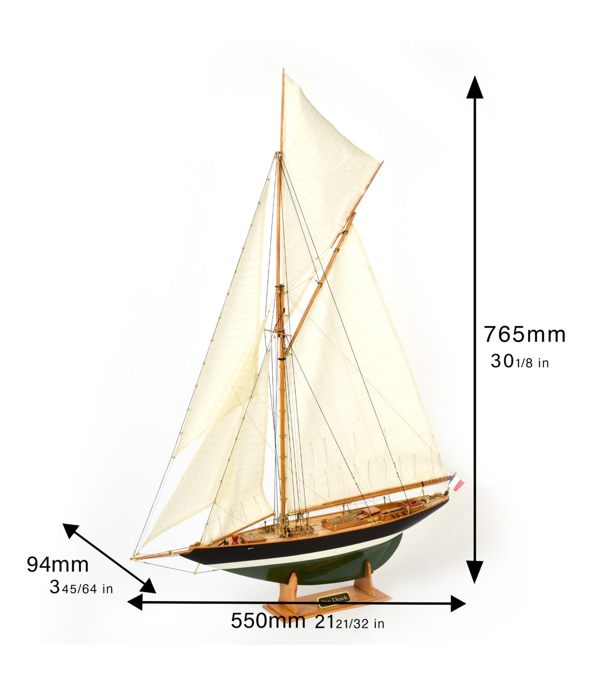 Pen Duick Cutter 1:28. Wooden Model Ship