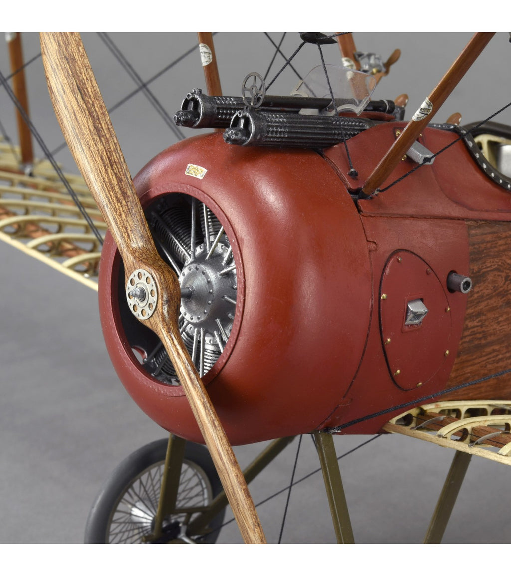 Fighter Sopwith Camel. 1:16 Wooden and Metal Aircraft Model