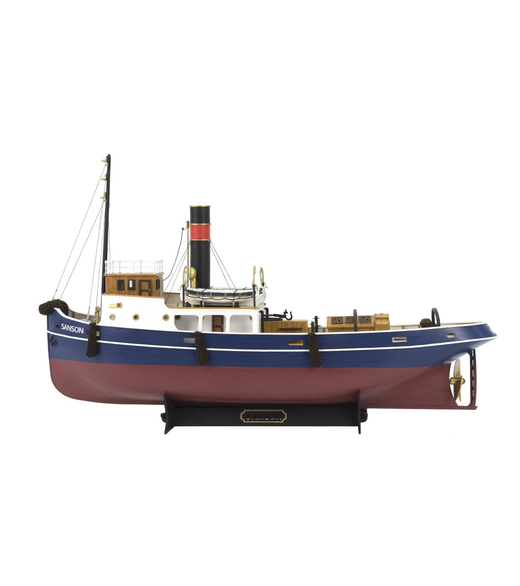 Sanson Tugboat. 1:50 Wooden Model Ship Kit (R/C Compatible)