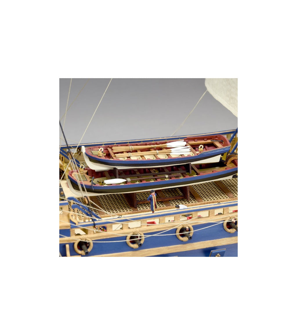 Warship Soleil Royal. 1:72 Wooden Model Ship Kit