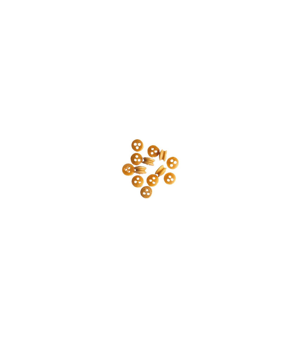 Deadeye in Boxwood Dia. 5 mm (18 Units) for Ship Modeling