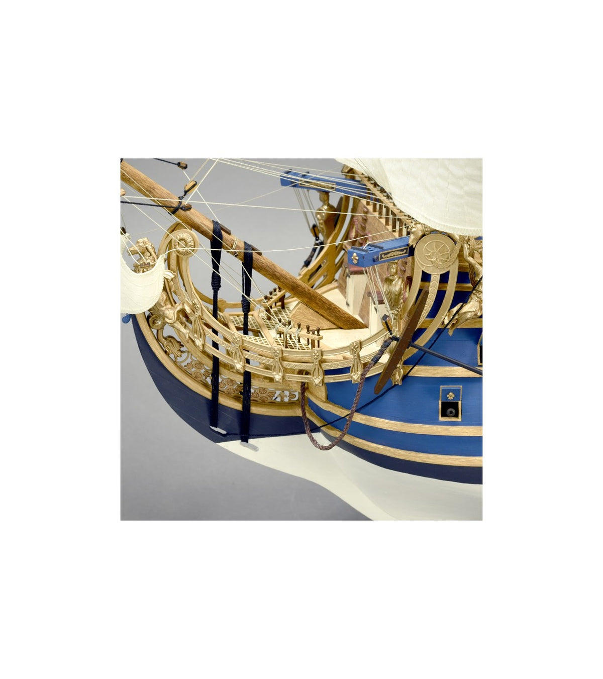 Warship Soleil Royal. 1:72 Wooden Model Ship Kit