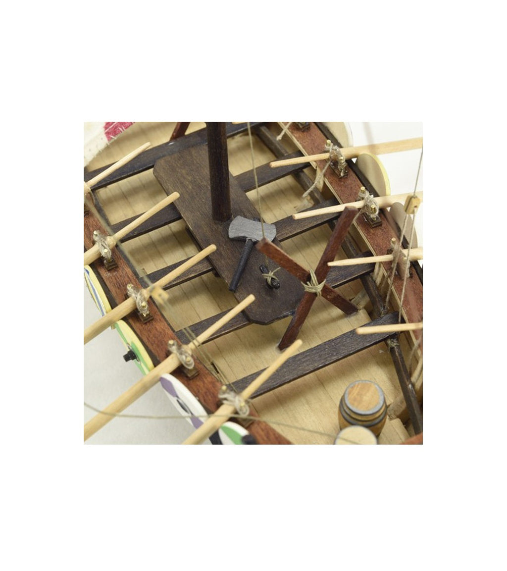 Drakkar Viking. 1:75 Wooden Model Ship Kit