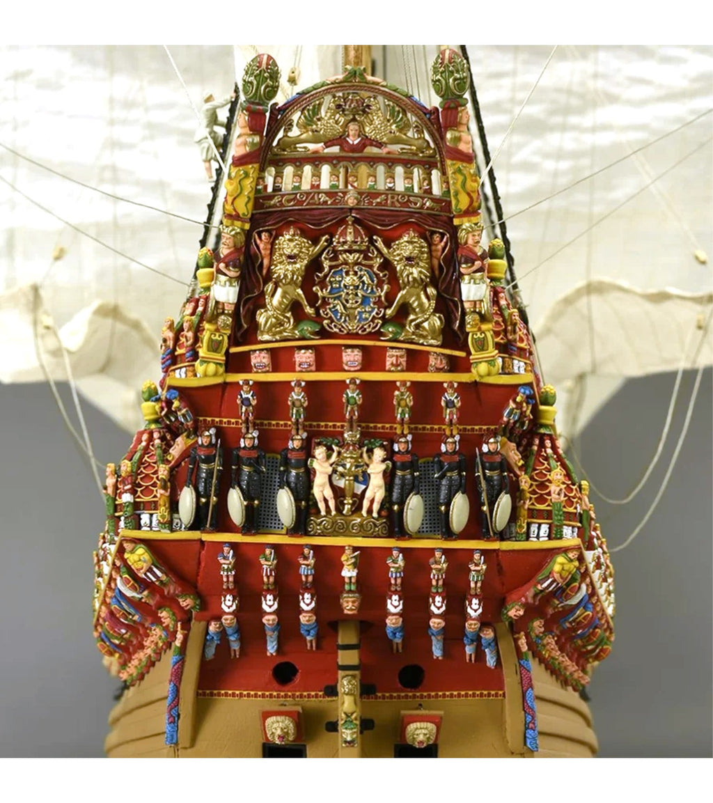 Warship Vasa. 1:65 Wooden Model Ship Kit